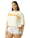 The Rip Curl Womens Eventide Heritage Crop T-Shirt in Bone