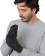 The Barts Mens Powerstretch Touch Gloves in Black