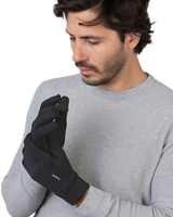 The Barts Mens Powerstretch Touch Gloves in Black