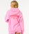 The Rip Curl Womens Surf Puff Heritage Hoodie in Pink