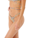 The Rip Curl Womens Afterglow Floral Skimpy Bikini Bottoms in Multi Colour