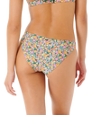 The Rip Curl Womens Afterglow Floral Full Bikini Bottoms in Multi