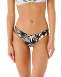 The Rip Curl Womens Sundance Cheeky Hipster Bikini Bottoms in Black