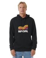 The Rip Curl Mens Surf Revival Capture Hoodie in Black