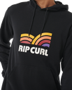 The Rip Curl Mens Surf Revival Capture Hoodie in Black