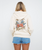 Wild Bloom Hoodie in Bone