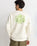 Fungi Fleece Crew Sweatshirt in Vintage White