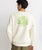 Fungi Fleece Crew Sweatshirt in Vintage White