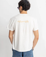 Flyer Band T-Shirt in Vintage White