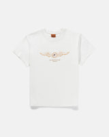 Flyer Band T-Shirt in Vintage White