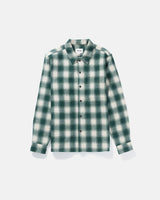 Plaid Flannel Shirt in Green