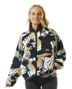 The Rip Curl Womens High Tide Hoffman Zip Fleece in Multi Colour