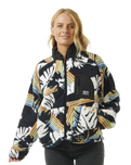 The Rip Curl Womens High Tide Hoffman Zip Fleece in Multi Colour