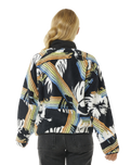 The Rip Curl Womens High Tide Hoffman Zip Fleece in Multi Colour