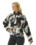 The Rip Curl Womens High Tide Hoffman Zip Fleece in Multi Colour