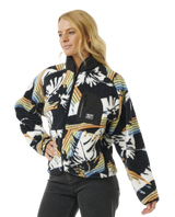 The Rip Curl Womens High Tide Hoffman Zip Fleece in Multi Colour