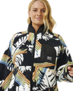 The Rip Curl Womens High Tide Hoffman Zip Fleece in Multi Colour