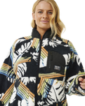 The Rip Curl Womens High Tide Hoffman Zip Fleece in Multi Colour