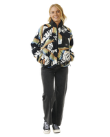 The Rip Curl Womens High Tide Hoffman Zip Fleece in Multi Colour