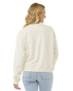 The Rip Curl Womens Hoffman Relaxed Sweatshirt in Bone