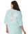 The Rip Curl Womens Cosmic Dreams Heritage T-Shirt in Light Blue