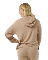 The Rip Curl Womens Cosy Hoodie in Beige