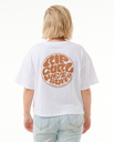 The Rip Curl Womens Icons Of Surf Heritage T-Shirt in White