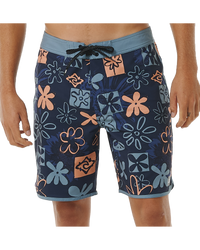 The Rip Curl Mens Mirage Owen SWC Boardshorts in Dark Navy