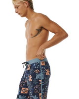 The Rip Curl Mens Mirage Owen SWC Boardshorts in Dark Navy