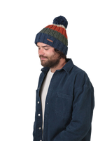 The Barts Mens Wilhelm Beanie in Blue