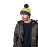 The Barts Mens Wilhelm Beanie in Yellow