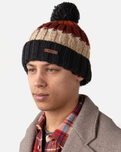 The Barts Mens Wilhelm Beanie in Burgundy