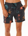 The Rip Curl Mens Party Pack Volley Shorts in Multi