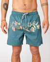 The Rip Curl Mens Framed Volley Shorts in Bluestone