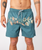 The Rip Curl Mens Framed Volley Shorts in Bluestone