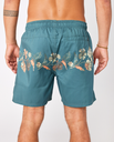 The Rip Curl Mens Framed Volley Shorts in Bluestone