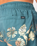 The Rip Curl Mens Framed Volley Shorts in Bluestone