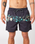 The Rip Curl Mens Framed Volley Shorts in Washed Black