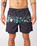 The Rip Curl Mens Framed Volley Shorts in Washed Black