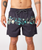 The Rip Curl Mens Framed Volley Shorts in Washed Black