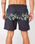 The Rip Curl Mens Framed Volley Shorts in Washed Black