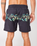 The Rip Curl Mens Framed Volley Shorts in Washed Black