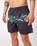 The Rip Curl Mens Framed Volley Shorts in Washed Black