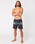 The Rip Curl Mens Framed Volley Shorts in Washed Black