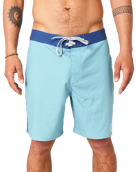 The Rip Curl Mens Easy Boardshorts in Dusty Blue