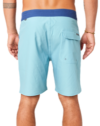 The Rip Curl Mens Easy Boardshorts in Dusty Blue