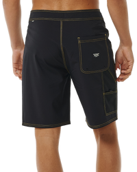 The Rip Curl Mens Mirage QSP Boardshorts in Black