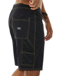 The Rip Curl Mens Mirage QSP Boardshorts in Black