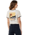 The Rip Curl Womens Colour Block Ringer T-Shirt in Off White