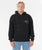 The Rip Curl Mens Eddie Would Go Zip Hoodie in Black